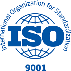 ISO 9001 certified