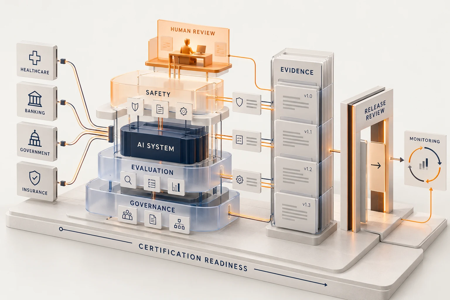 Extend security to the AI system conceptual architecture